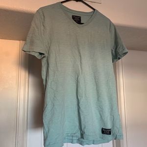 Abercrombie & Fitch Shirts - Abercrombie & Fitch Mint Green V-neck Tee Abercrombie & Fitch Shirts - Abercrombie & Fitch Mint Green V-neck Tee